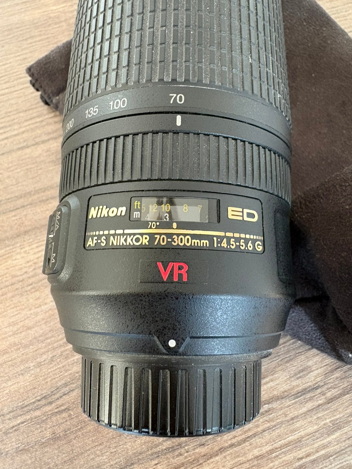 Telelens Nikon AF-S 70-300mm ED VR, Ophalen, Zo goed als nieuw, Telelens