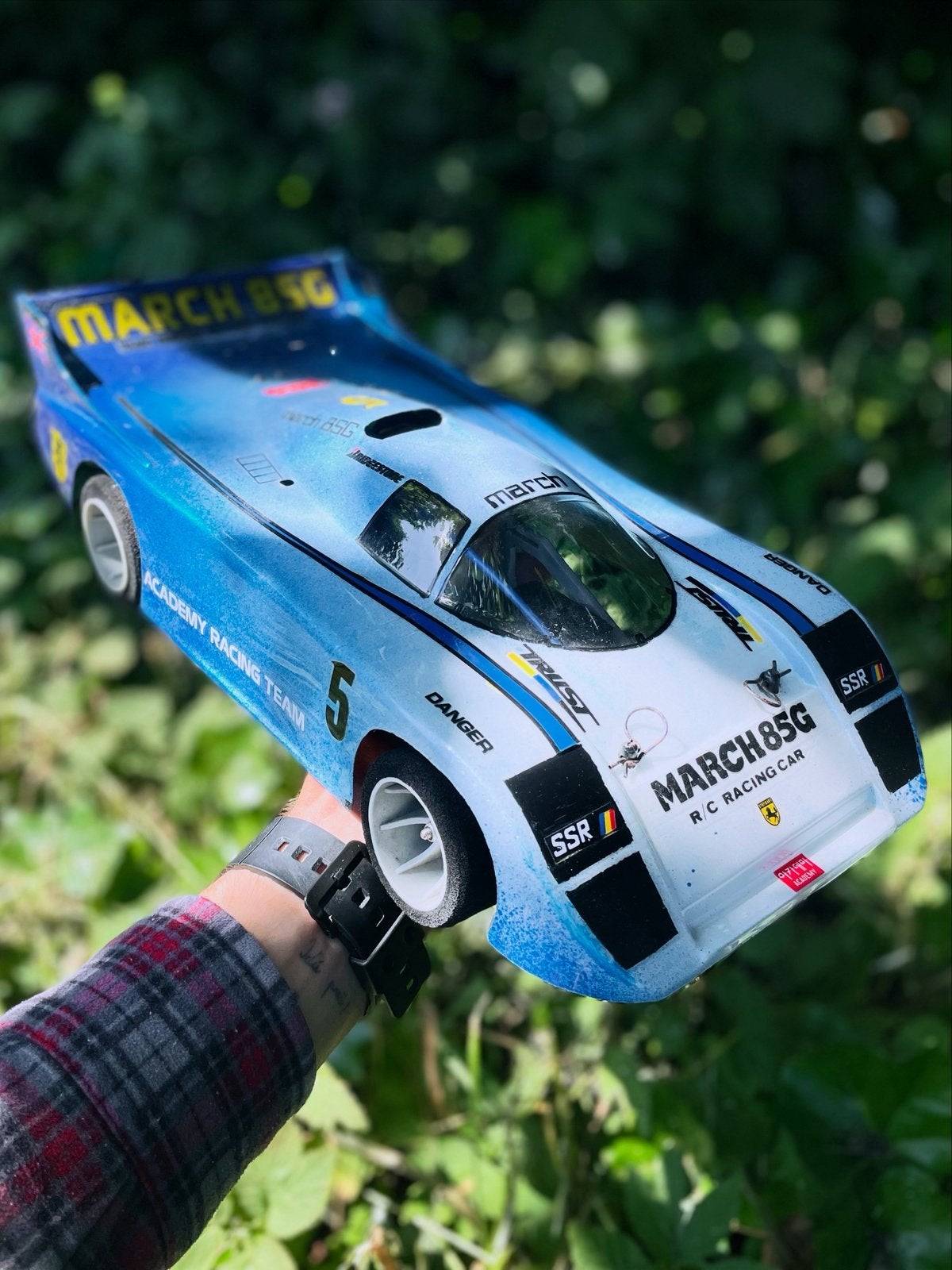 1986 Academy March 85G (Kyosho Super Alta), Ophalen of Verzenden, Zo goed als nieuw