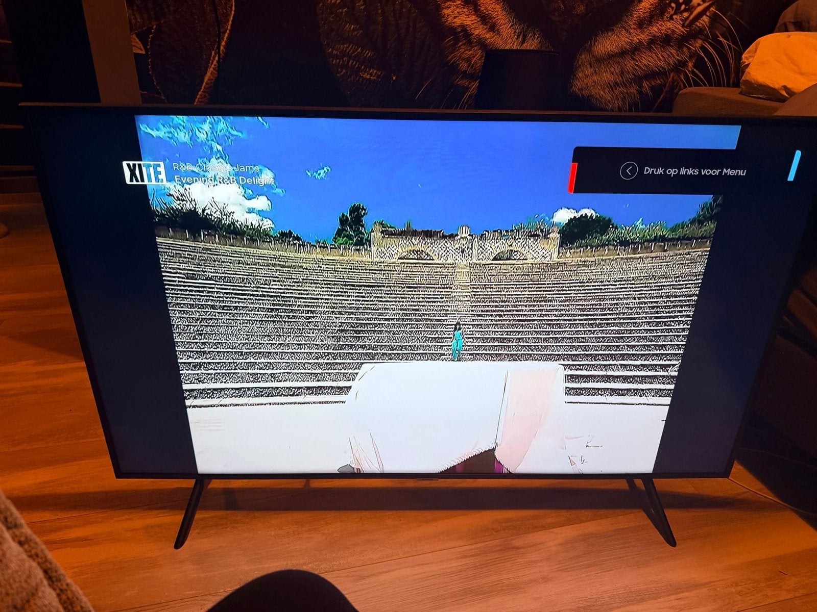 Samsung 55 inch Smart TV 4K UHD LED 50Hz (UE55NU7100), Ophalen, 50 Hz, Samsung, 100 cm of meer