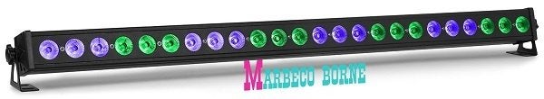 LED Bar, Lichtbalk, effect 24x 4W, 4-in-1 RGBW LEDs, LCB244, Info@marbeco.com, Geluidgestuurd, Nieuw, BeamZ