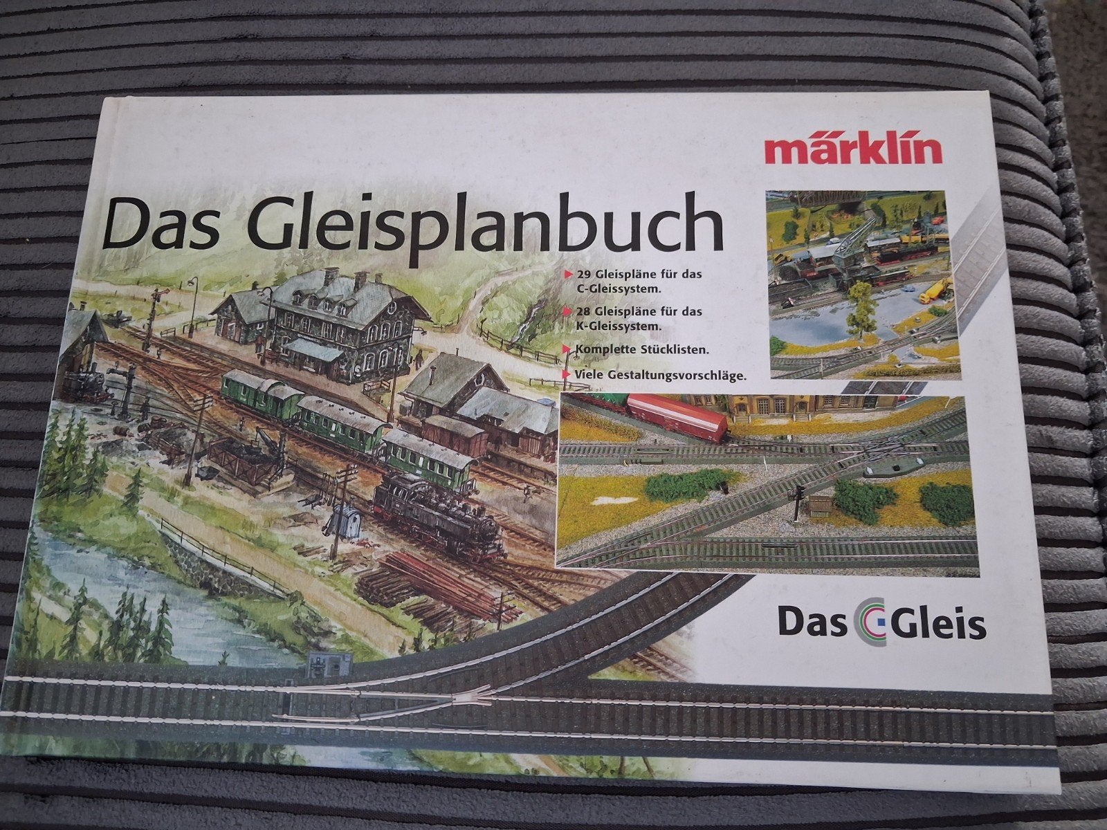 marklin Banenboek voor C en K rails, Wisselstroom, Rails, Ophalen of Verzenden, Zo goed als nieuw