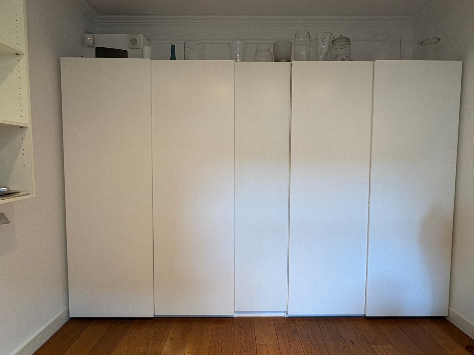 Schuifwanden. Alleen de panelen met geleiders. Niet de, Ophalen, 25 tot 50 cm, 50 tot 100 cm, Minder dan 100 cm