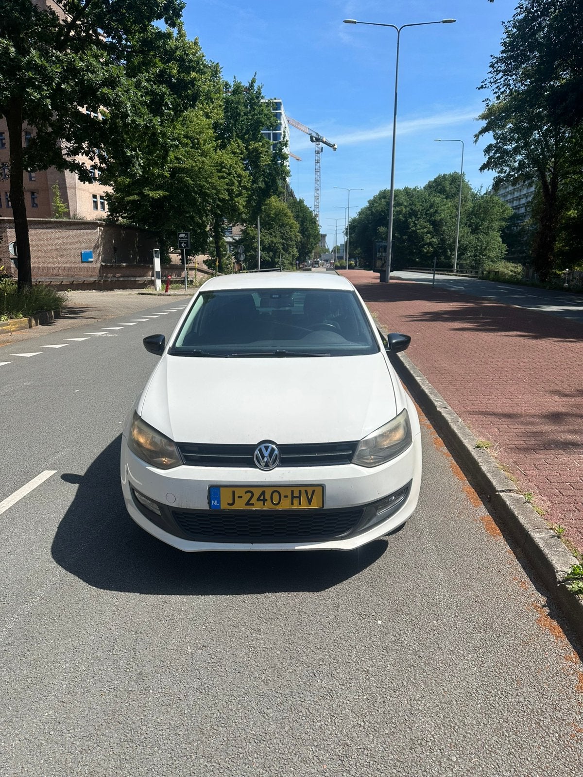 Volkswagen Polo 1.2 TSI Turbo kan op afbetaling!, Auto's, Volkswagen, Voorwielaandrijving, 40 €/maand, Zwart, Wit