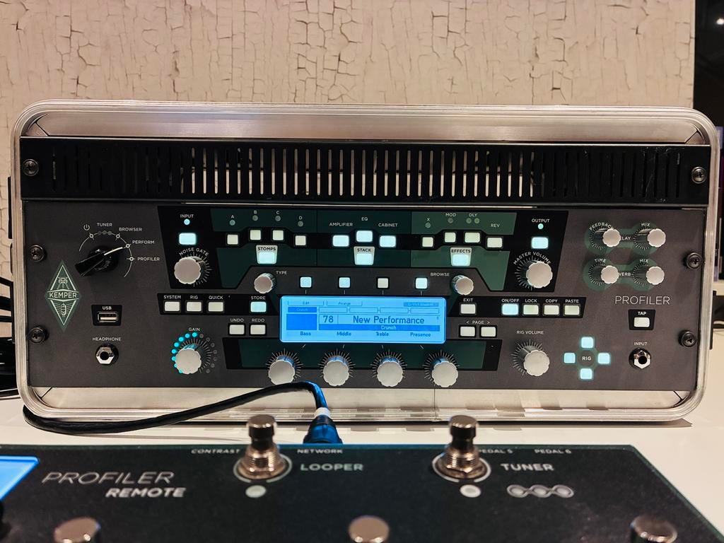 Uit 2023 Kemper profiler + skb-case + veel profiles, Ophalen, Zo goed als nieuw