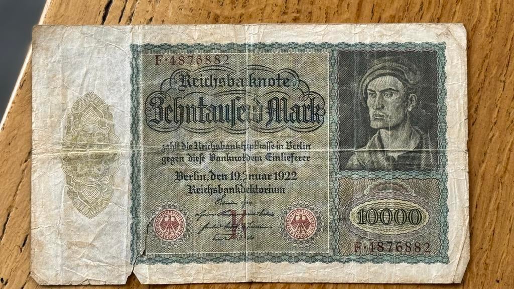 Oude Duitse en Oostenrijkse bankbiljetten 1906-1922, Postzegels en Munten, Bankbiljetten | Europa | Niet-Eurobiljetten, Ophalen of Verzenden