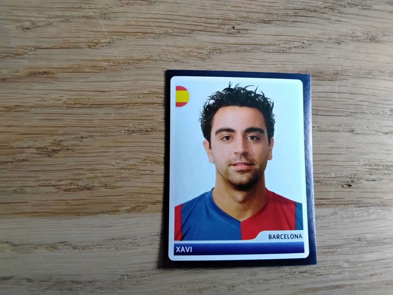 Xavi Hernández Panini Sticker Champions League 2006-2007, Ophalen of Verzenden, Zo goed als nieuw, Buitenlandse clubs, Poster, Plaatje of Sticker