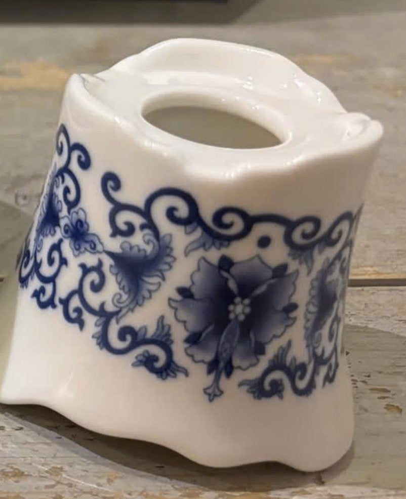 Delfts Blauw Theellichtje, Ophalen of Verzenden, Zo goed als nieuw, Porselein, Overige typen