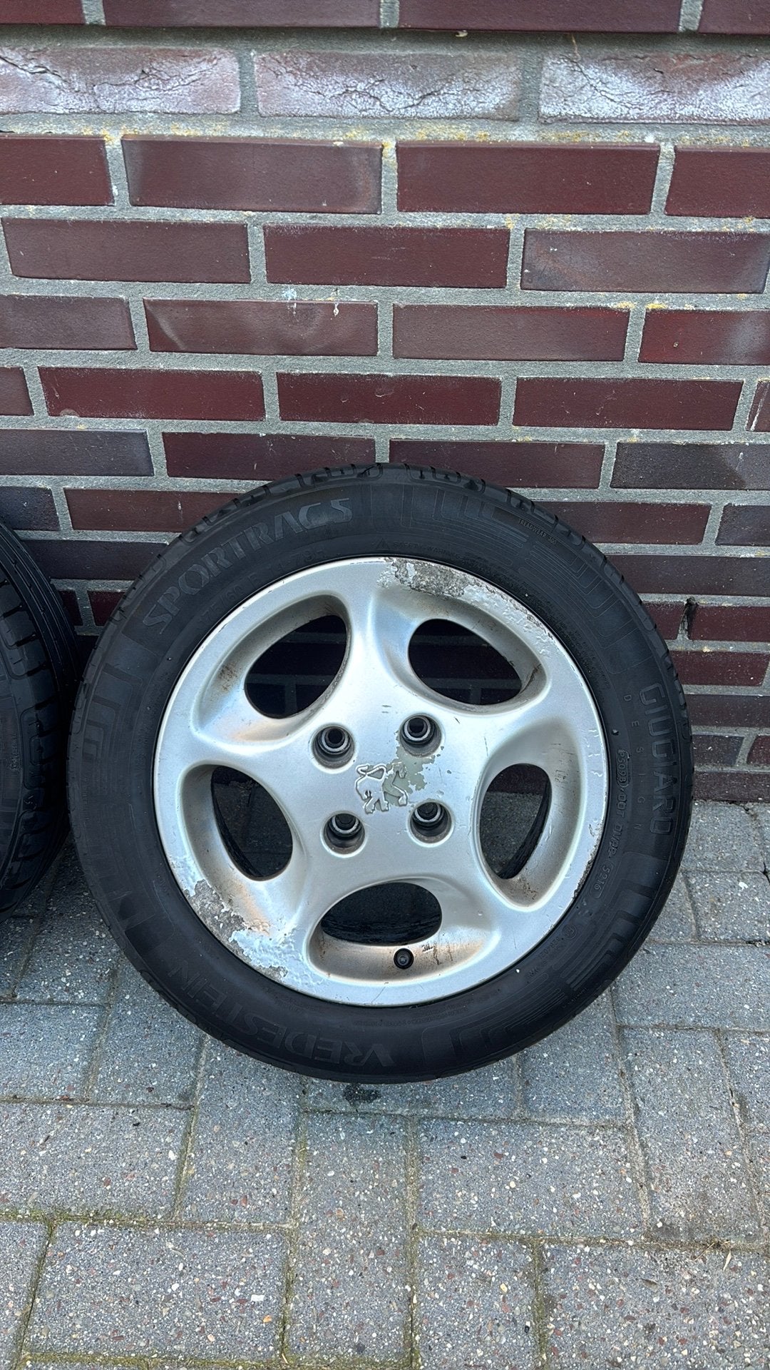Peugeot 106 gti velgen, Ophalen, 14 inch, Gebruikt, Velg(en)