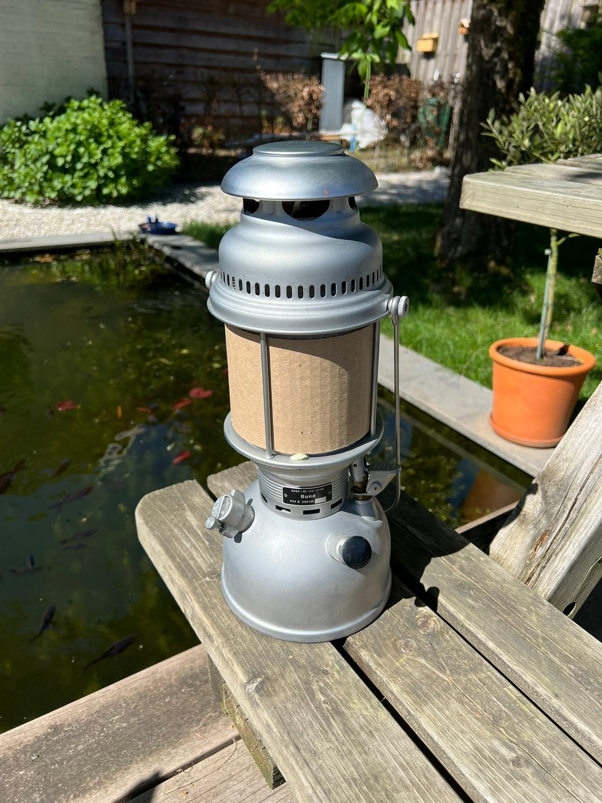 NOS (nieuw) Bund GENIOL Petromax Rapid HK500 Lantaarn(s), Ophalen of Verzenden