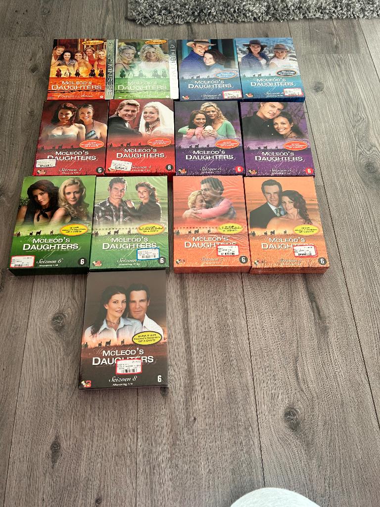 Mcleod’s daughter seizoen 1 t/m 8 (1e deel), Cd's en Dvd's, Dvd's | Tv en Series, Vanaf 6 jaar, Ophalen of Verzenden, Zo goed als nieuw