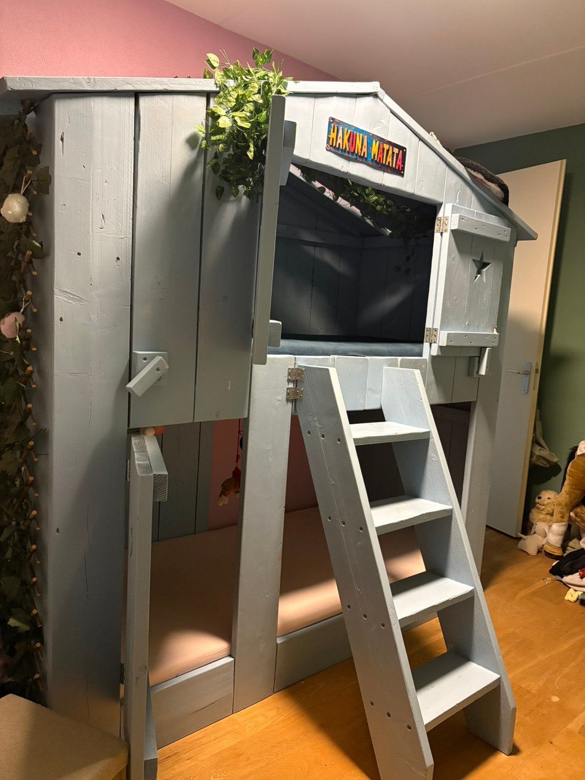 Boomhut stapelbed, Ophalen, Gebruikt, Stapelbed