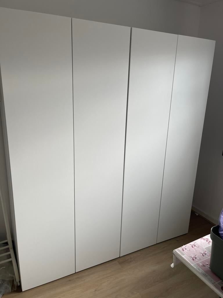 Ikea kledingkasten wit Fonnes 2 stuks, Ophalen, Gebruikt, 50 tot 100 cm, 150 tot 200 cm