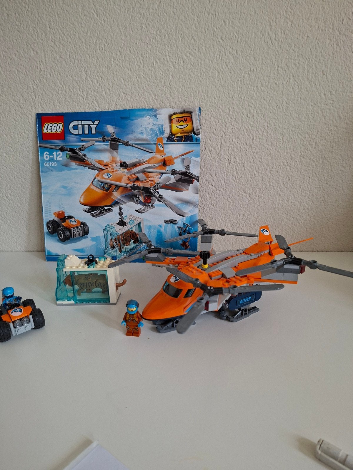 Lego City Arctische Luchttransport 60193 met instructies, Lego, Ophalen of Verzenden, Inclusief instructies, Complete set