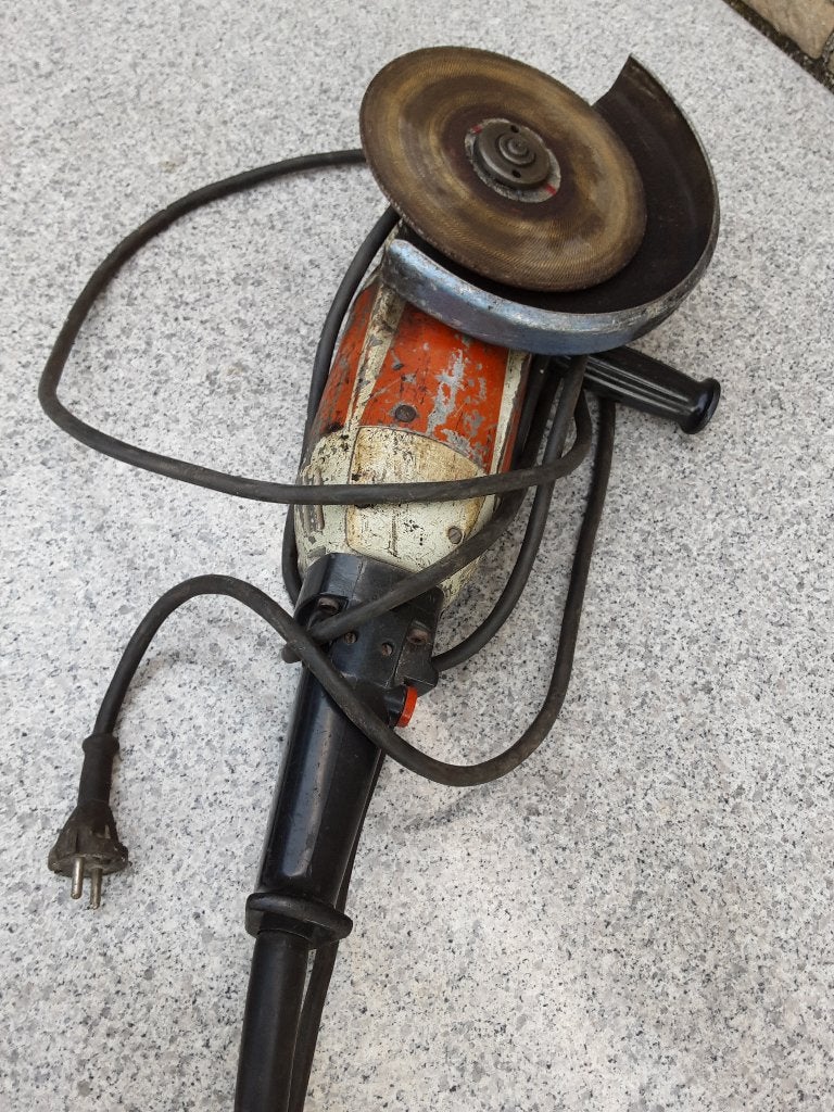 Haakse slijper FEIN, Doe-het-zelf en Verbouw, Gereedschap | Slijpmachines, Ophalen, Gebruikt, 1000 watt of meer, Haakse handslijpmachine