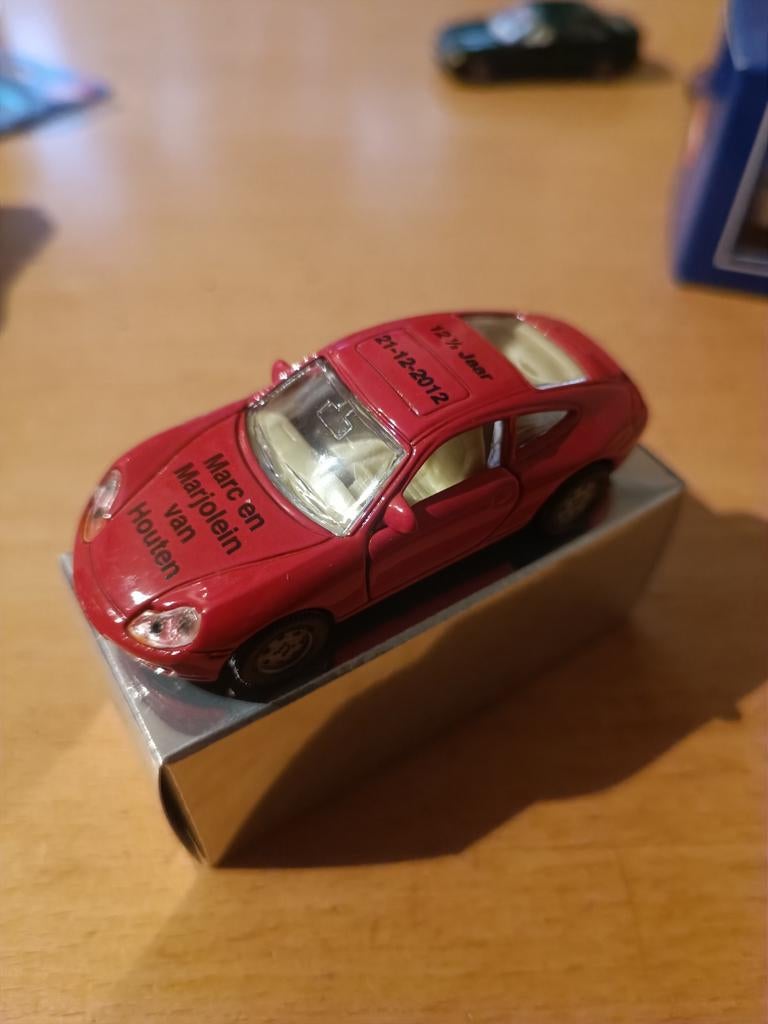 Siku Porsche 911 - Reclame-uitgave Marc en Marjolein, Ophalen of Verzenden