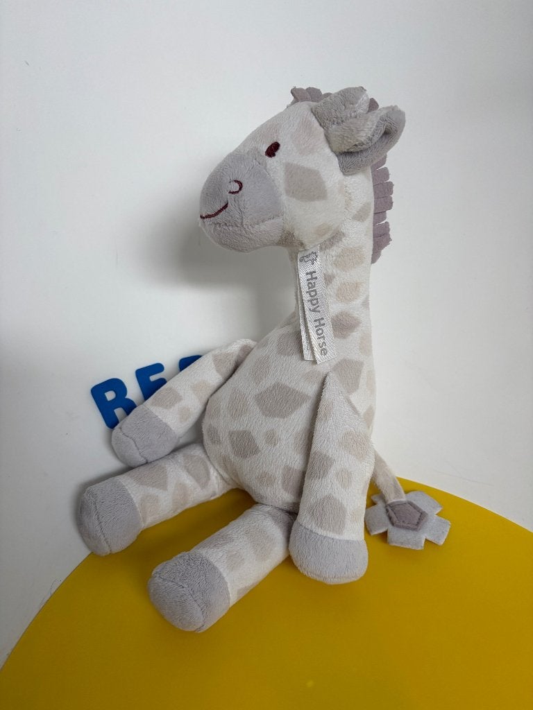 K2039 happy horse giraf giraffe goffy grijs groot formaat, Ophalen of Verzenden, Zo goed als nieuw, Overige typen