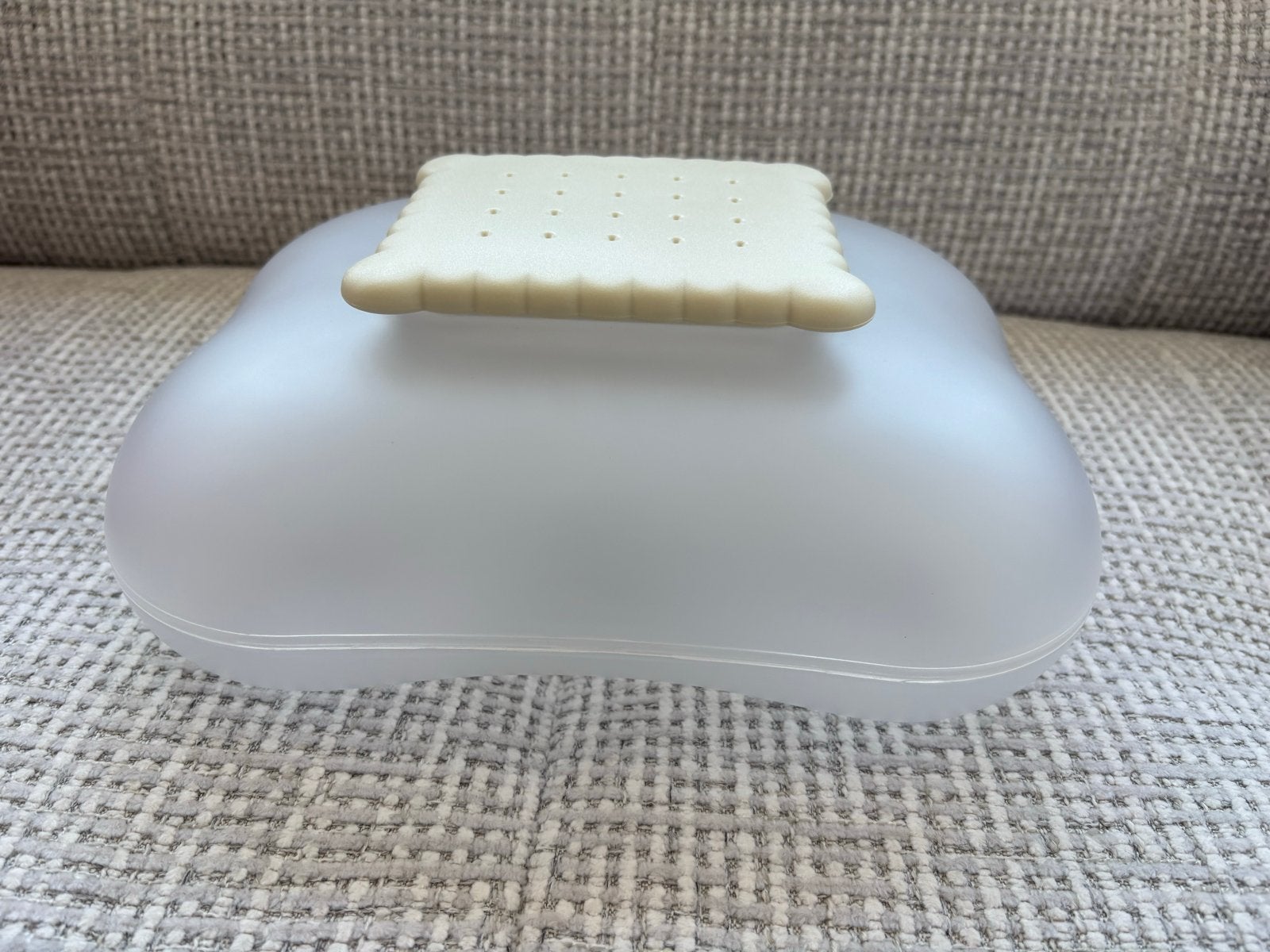 Alessi Mary Biscuit koektrommel - Design opbergdoos, Kunststof, Ophalen of Verzenden, Zo goed als nieuw, Voorraadpot
