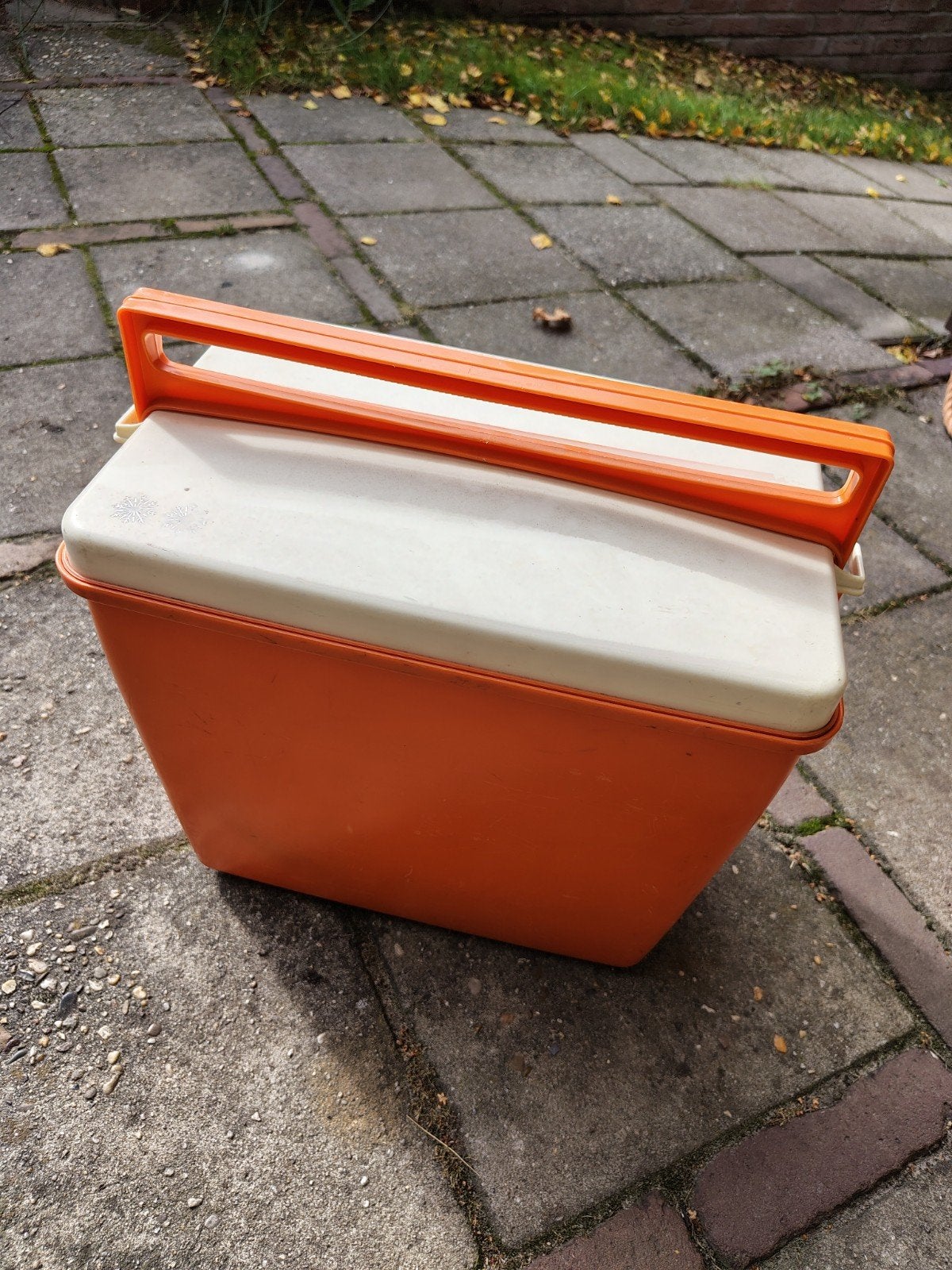 T.E.A.B Retro Koelbox/Picknickset met Mepal Servies, Caravans en Kamperen, Ophalen, Gebruikt