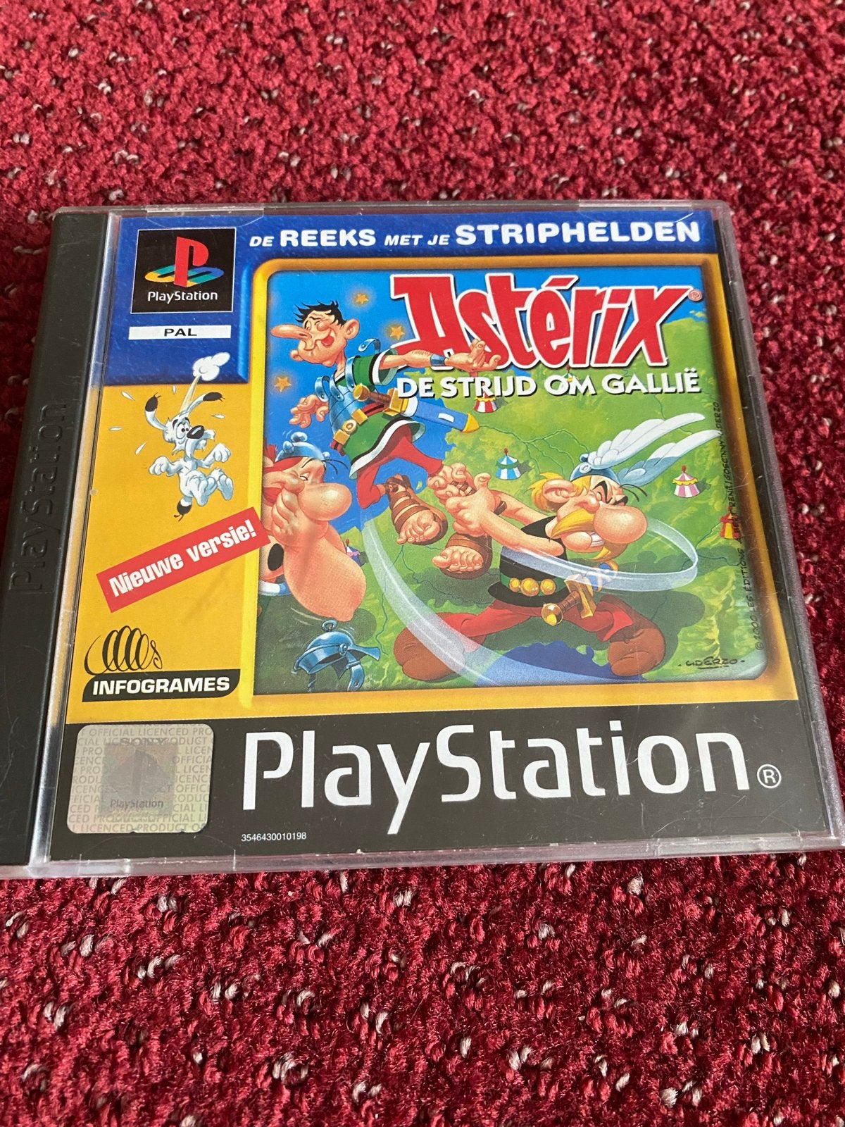 Asterix: De Strijd om Gallië - PlayStation 1 (PS1), Avontuur en Actie, Gebruikt, 1 speler, Ophalen of Verzenden