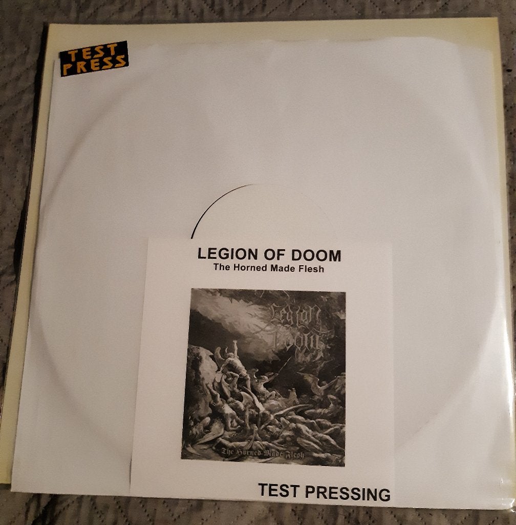 Legion Of Doom –TEST-PRESS lp Absurd Peste Noire Mütiilation, LP, Verzenden, Zo goed als nieuw, Black metal