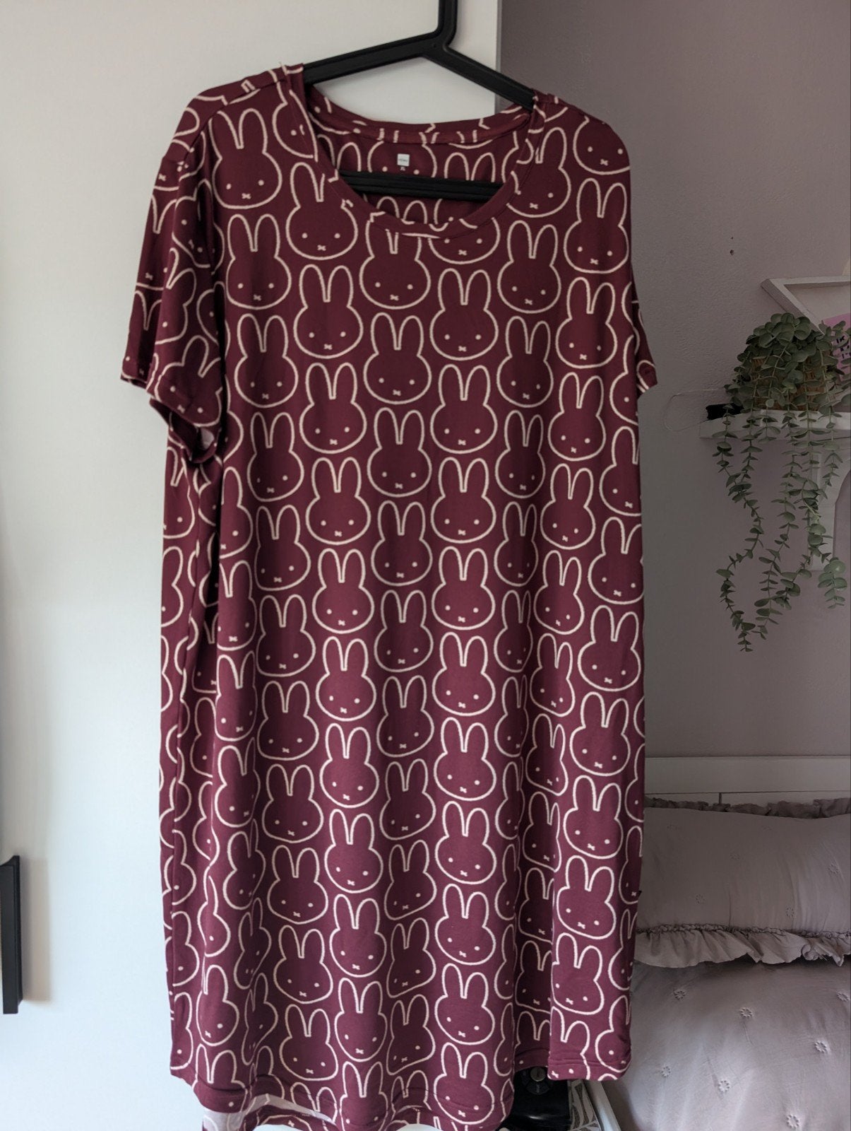 Nijntje nachthemd twee stuks, Ophalen, Maat 46/48 (XL) of groter, Rood, Onder de knie