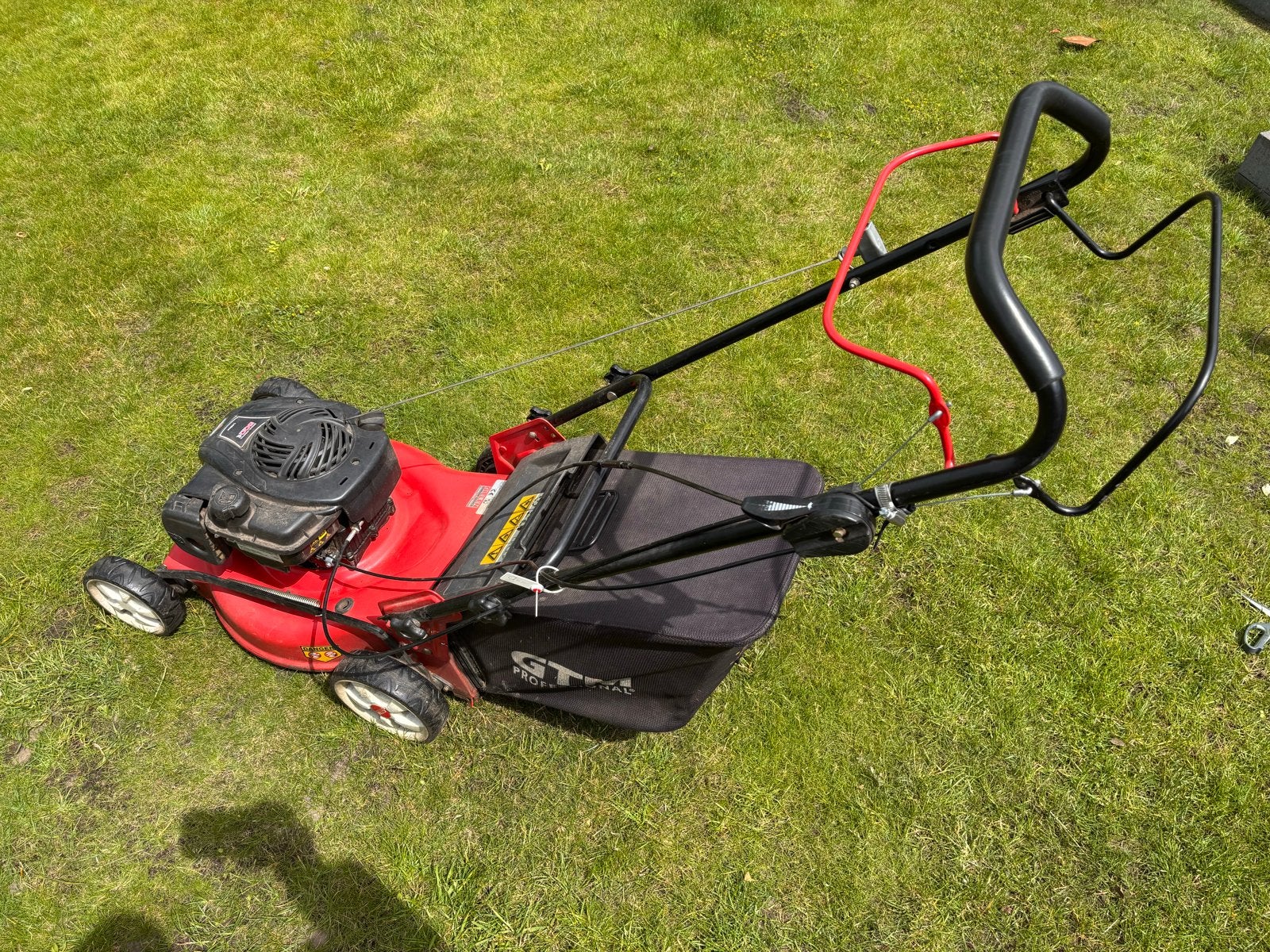 GTM Professional Benzine Grasmaaier - Briggs & Stratton, Ophalen, Cirkelmaaier, Gebruikt, 40 t/m 49 cm
