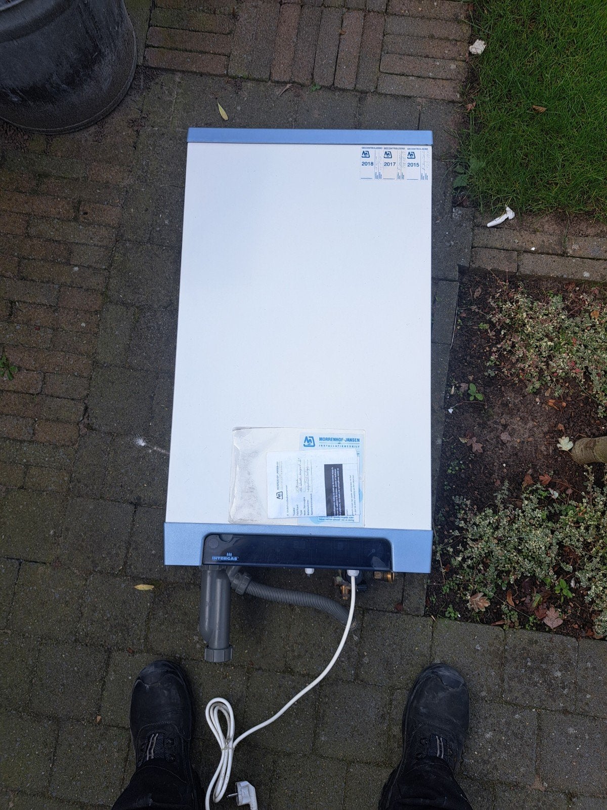 Intergas Kompakt HR CV-ketel, Doe-het-zelf en Verbouw, Ophalen, 30 tot 80 cm, Gebruikt, Hoog rendement (Hr)