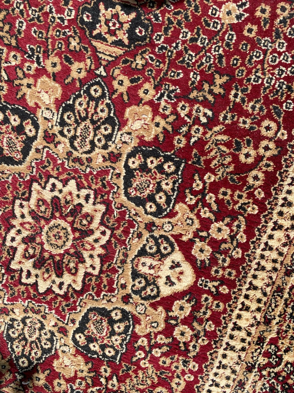 Marrakesh Tapijt - Rood met Oosters Patroon, Ophalen, 200 cm of meer, 50 tot 100 cm, Zo goed als nieuw