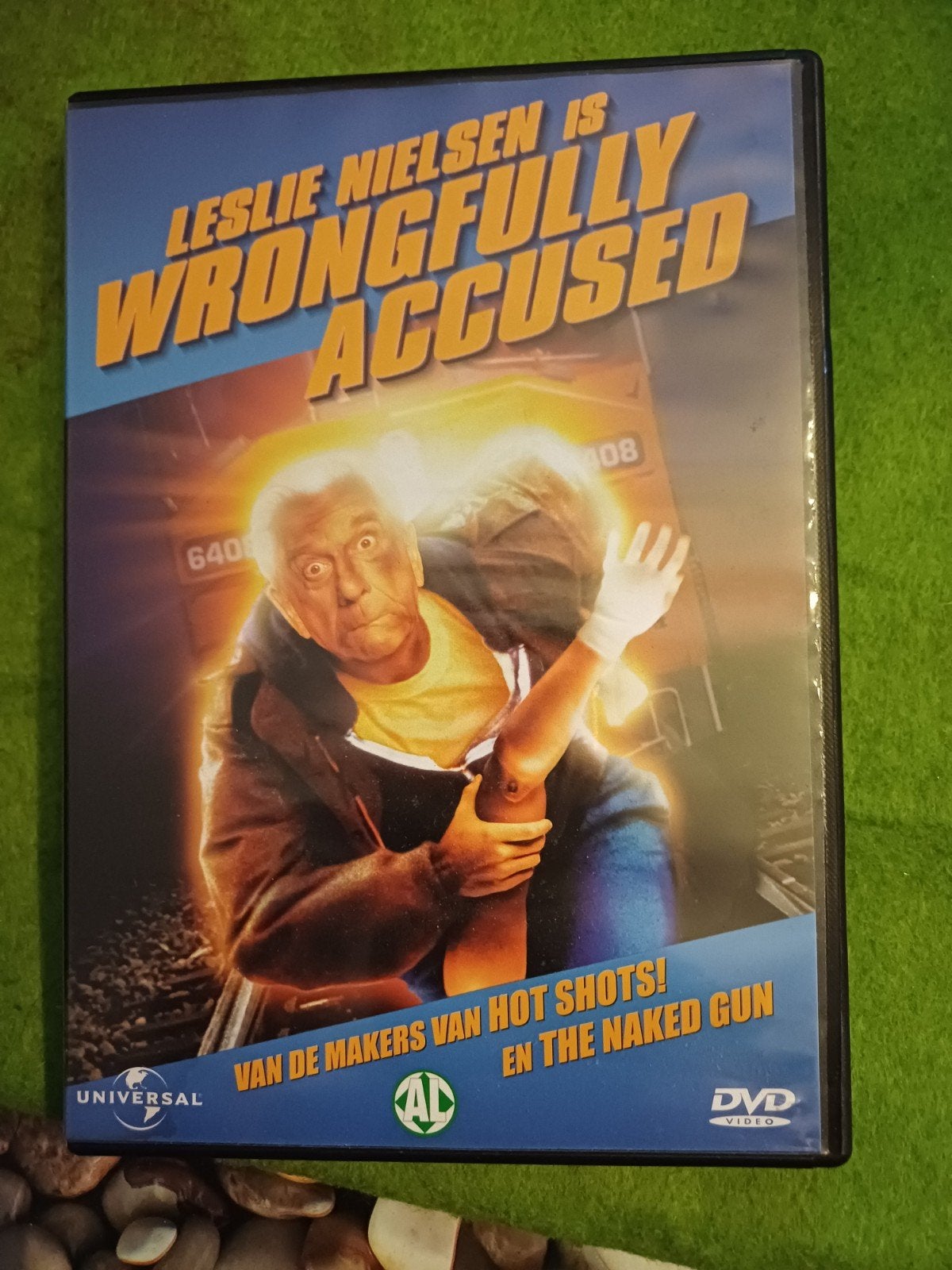 Leslie Nielsen is Wrongfully Accused DVD, Cd's en Dvd's, Ophalen of Verzenden, Zo goed als nieuw, Actiekomedie