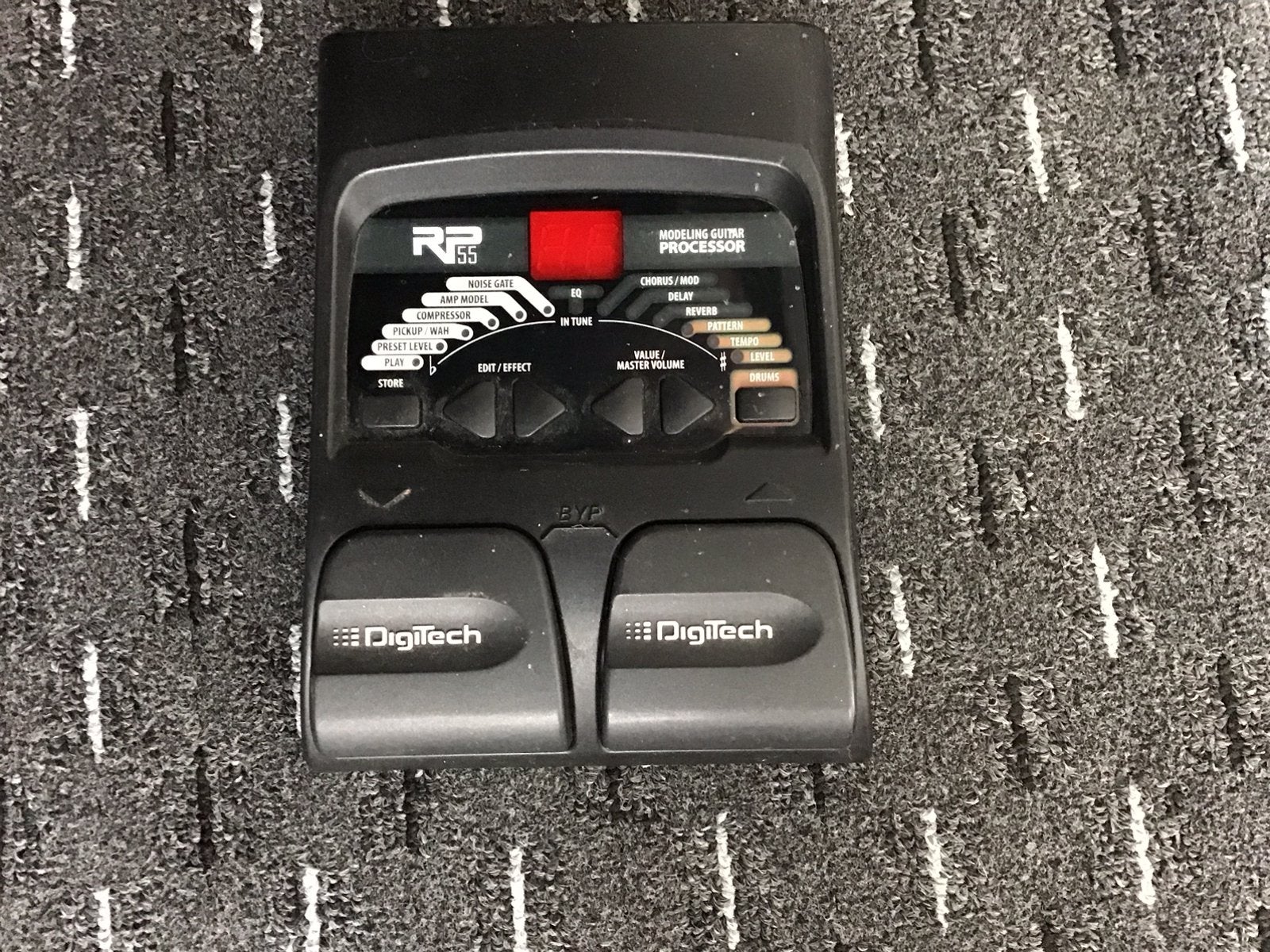 Digitech effecten pedaal voor gitaar RP55, Ophalen, Gebruikt