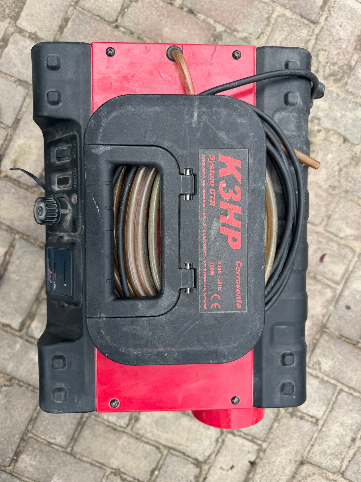 3x Corroventa K3HP System CTR Bouwdroger/Ontvochtiger, Ophalen