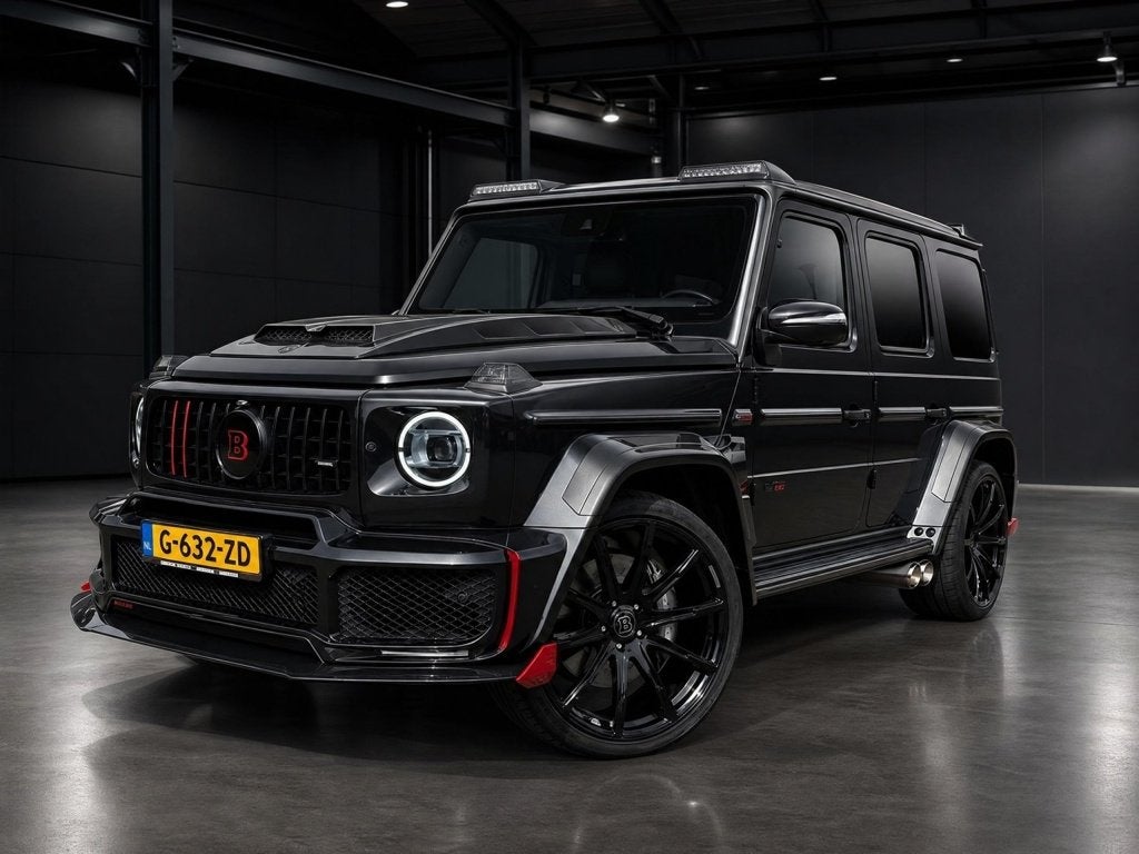 Mercedes-Benz G-Klasse 63 BRABUS ROCKET 900 Manufactur BOMVO, Auto's, Mercedes-Benz, Automaat, Zwart, Bedrijf, 586 pk