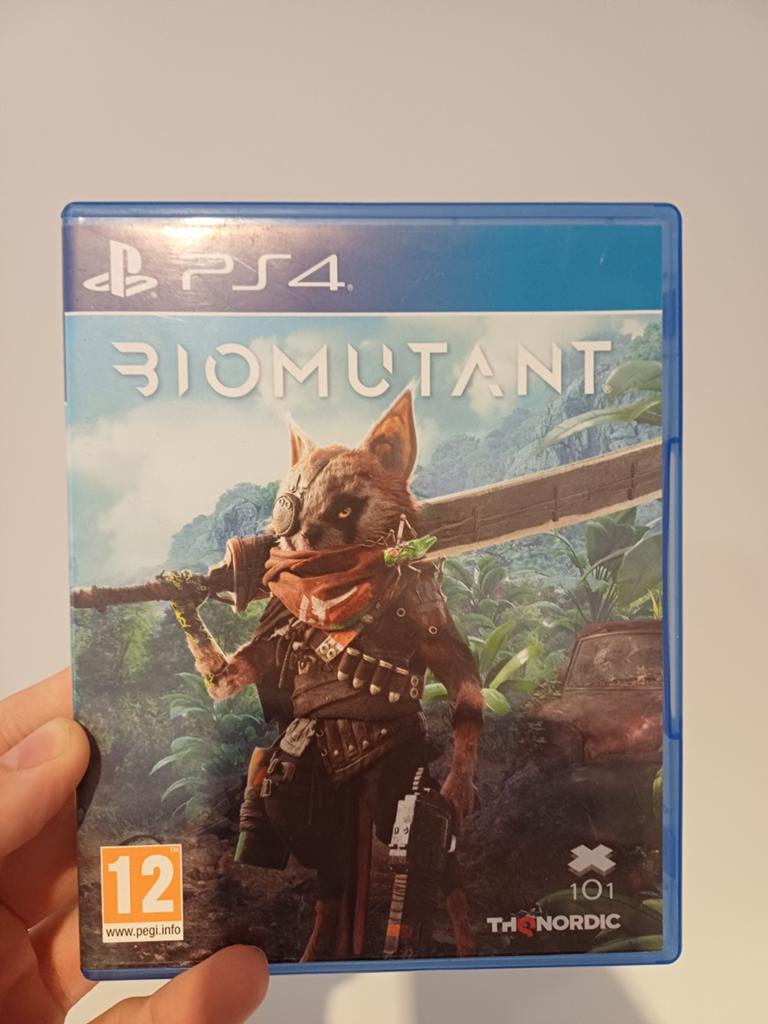 Biomutant PS4 - Zo goed als nieuw, 1 speler, Ophalen of Verzenden, Zo goed als nieuw, Role Playing Game (Rpg)