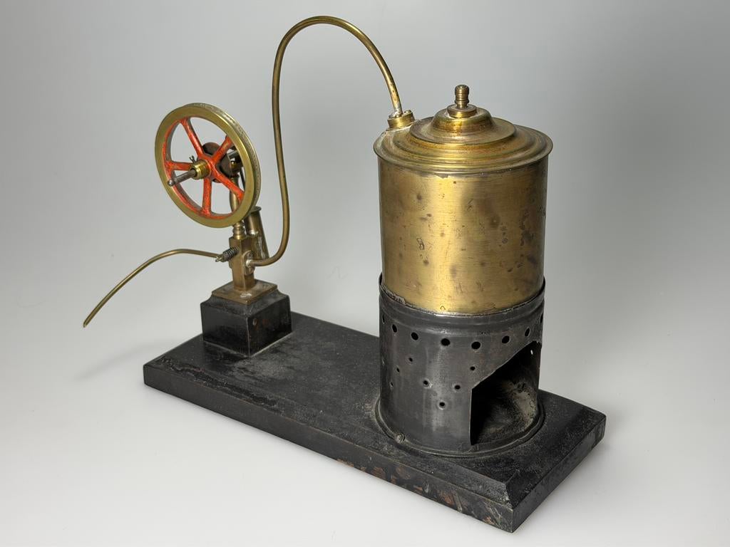 Oude stoommachine, Antiek en Kunst, Antiek | Speelgoed, Ophalen of Verzenden