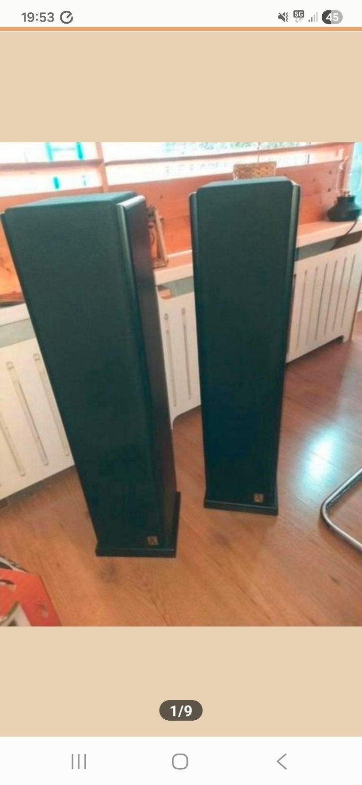 Lambda Jade Saffier Kwarts speakers zuilspeakers, Audio, Tv en Foto, Ophalen, 60 tot 120 watt, Center speaker, Overige merken