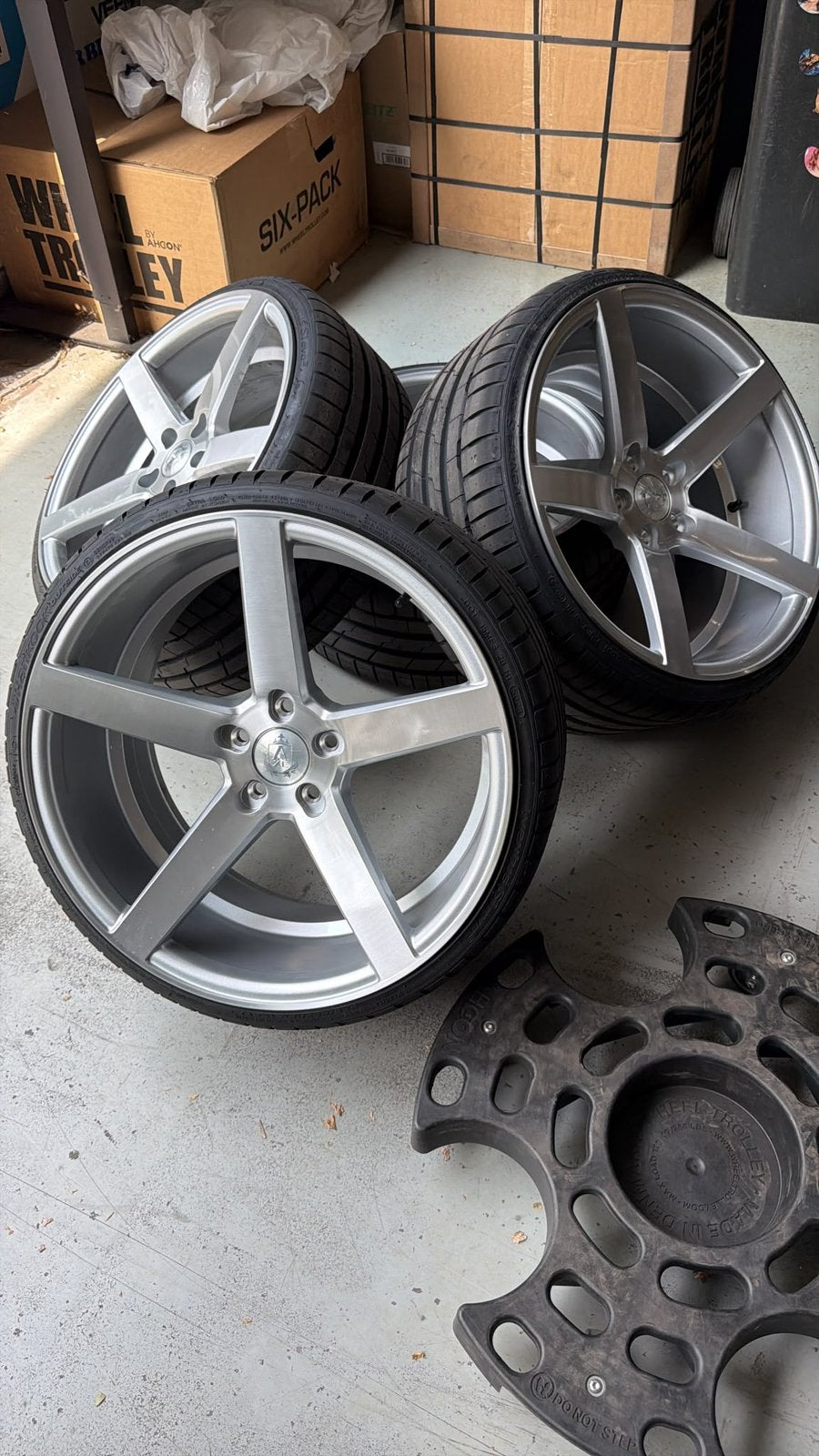 20 inch AXE breedset exclusief splinternieuw, Auto-onderdelen, Banden en Velgen, Ophalen, 235 mm, Band(en), 20 inch