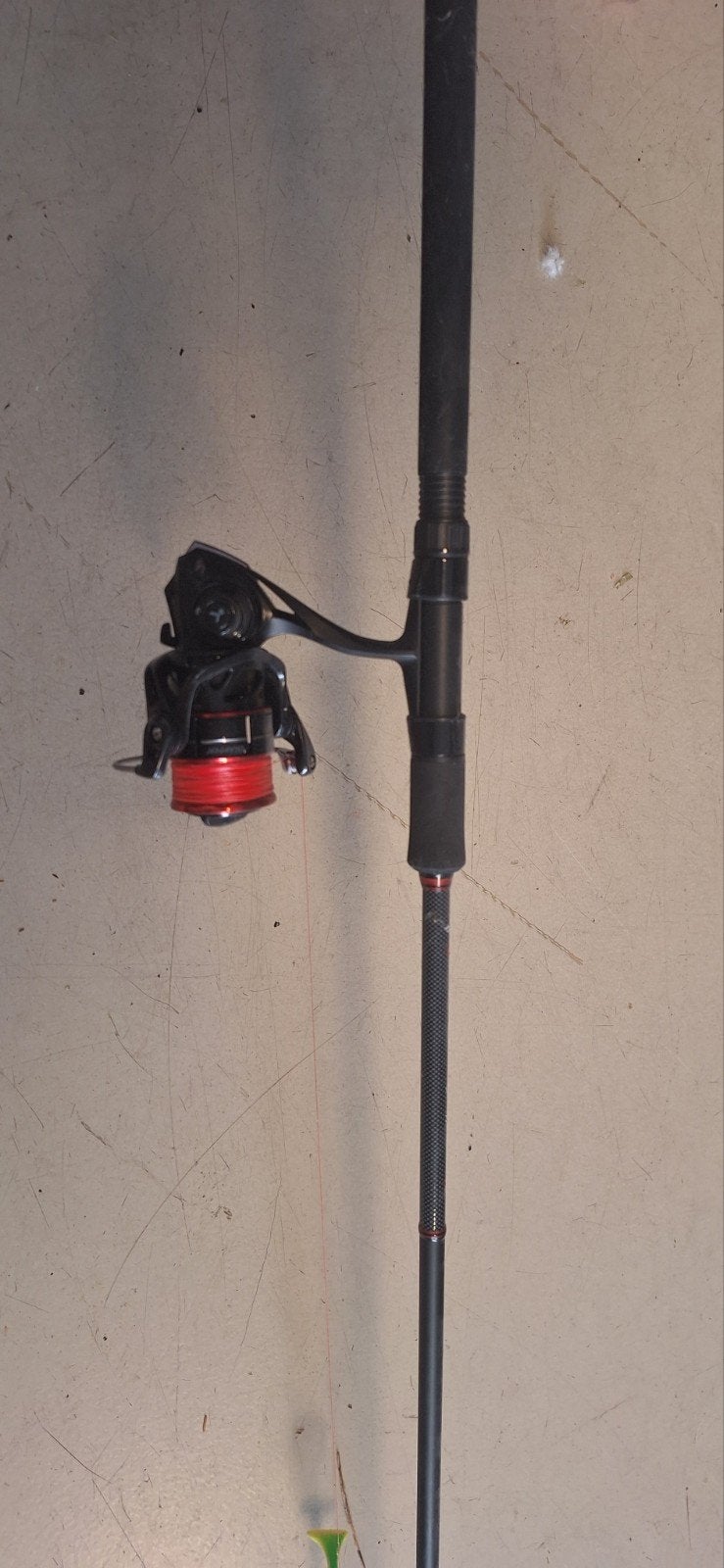 Fox rage warrior heavy spin 240cm 40-80gr, Ophalen, Zo goed als nieuw, Complete set