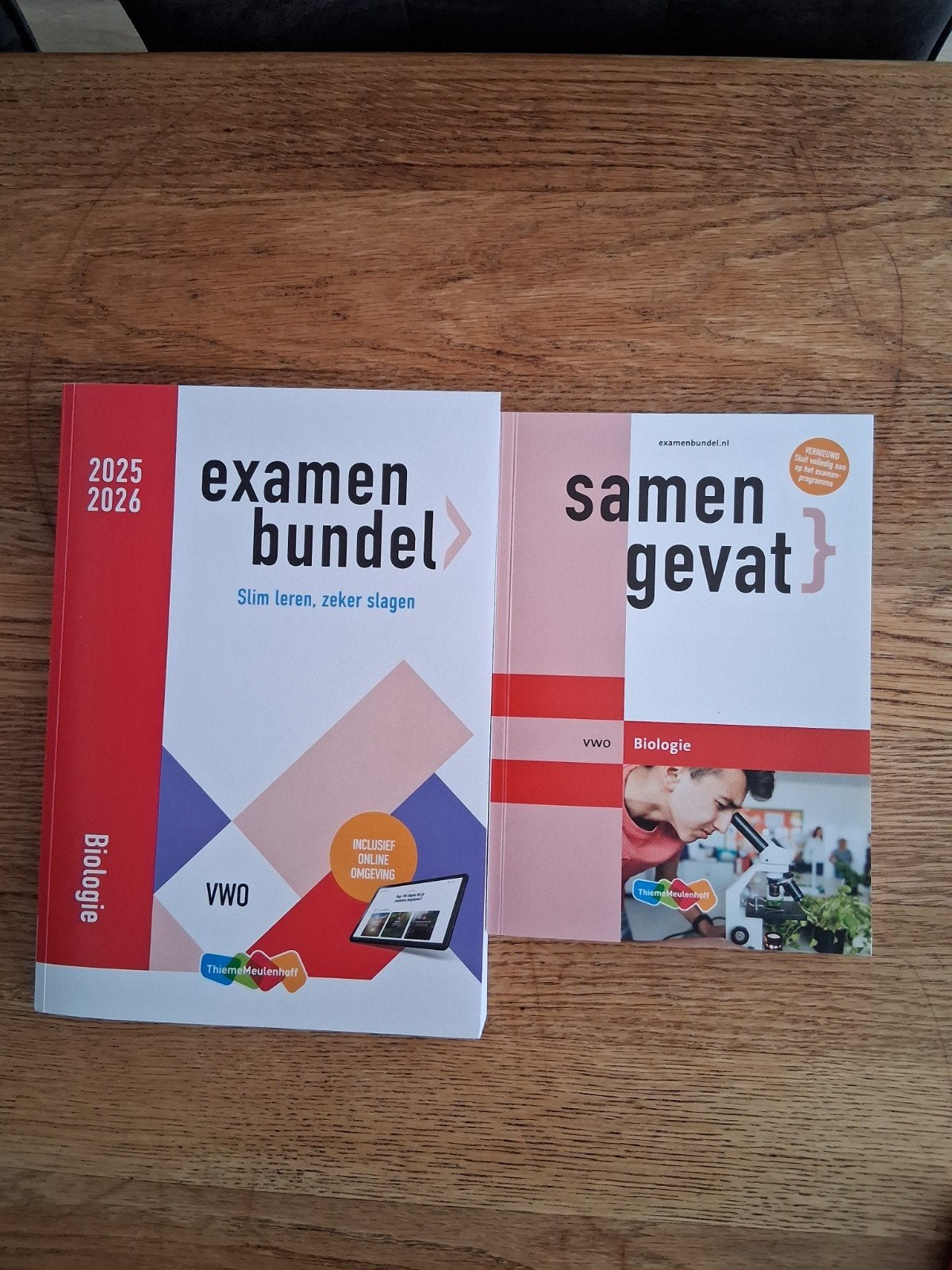 Studieboeken VWO examenbundel.  5 stuks, Ophalen of Verzenden, Zo goed als nieuw, VWO