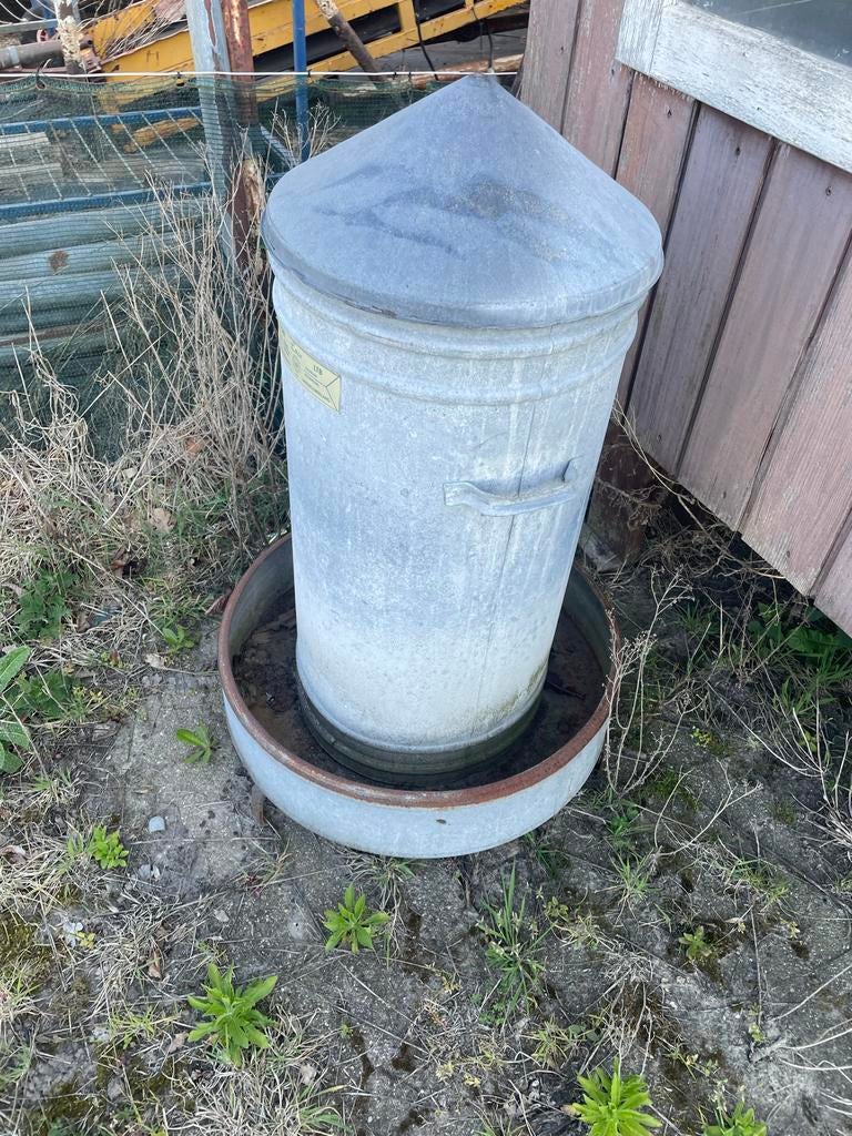 Voersilo kip, Dieren en Toebehoren, Pluimvee | Toebehoren, Ophalen, Gebruikt, Drinken en Voederen