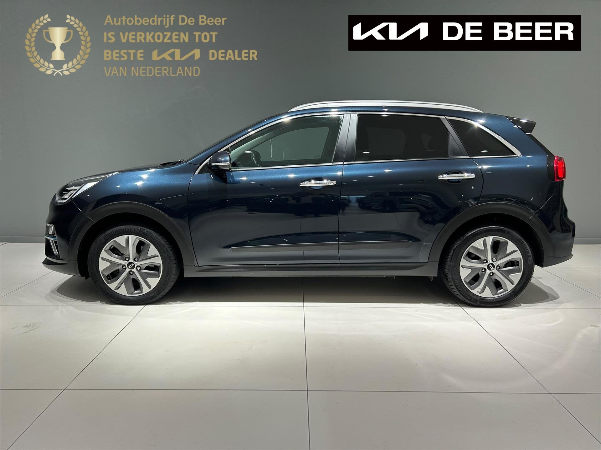 KIA e-Niro 64kWh 204pk Aut DynamicPlusLine WP/ Navi/ Clima/, Auto's, Automaat, Gebruikt, Zwart, 1712 kg