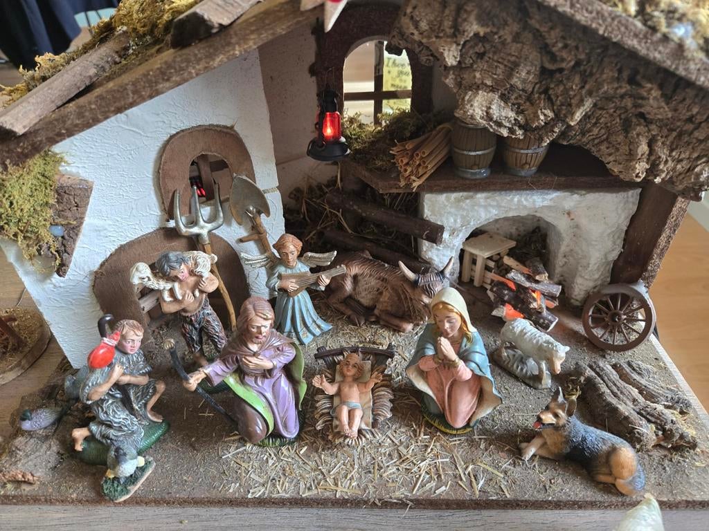Vintage kerstpersonages italy, Diversen, Ophalen