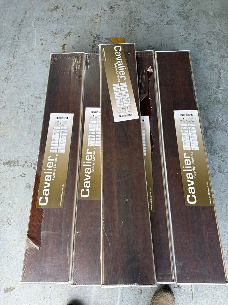 Cavalier Laminaat - Special Laminate 7,5m2, Bruin, Ophalen of Verzenden, Zo goed als nieuw, Minder dan 10 m²