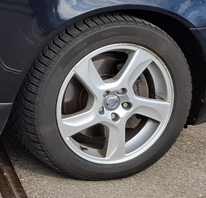 Velgen met winterbanden Volvo 17 inch, Ophalen, Gebruikt, Volvo