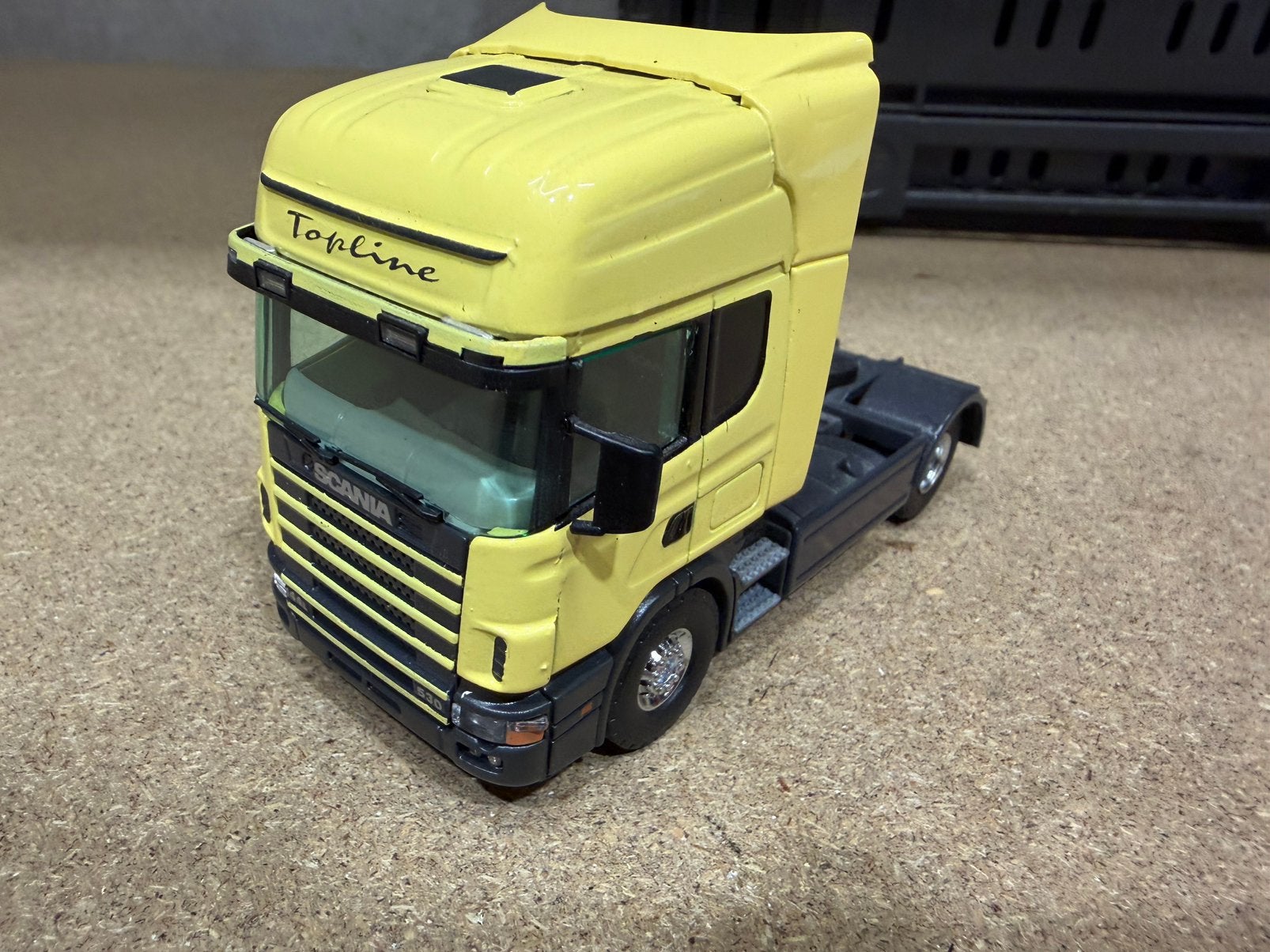 TEKNO SCANIA TOPLINE, Ophalen of Verzenden, Gebruikt, Bus of Vrachtwagen, Tekno
