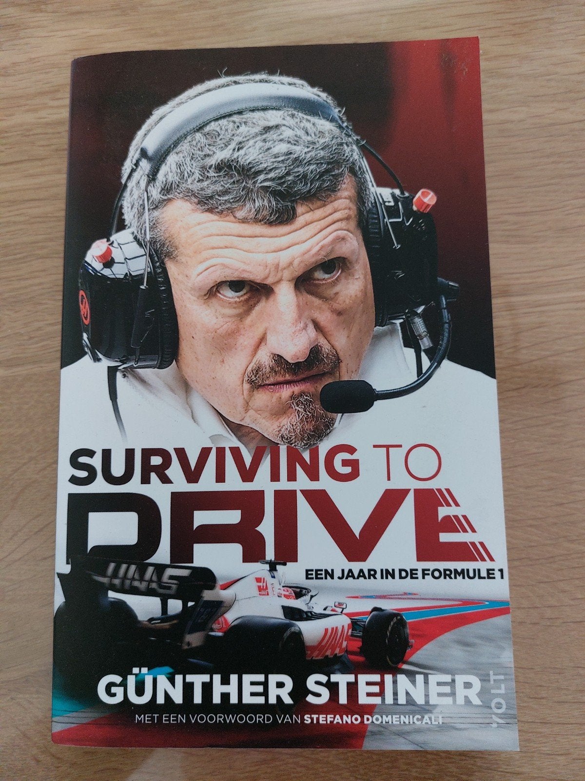 Surviving to Drive - Günther Steiner Formule 1 Boek, Boeken, Auto's | Boeken, Ophalen of Verzenden, Zo goed als nieuw, Algemeen