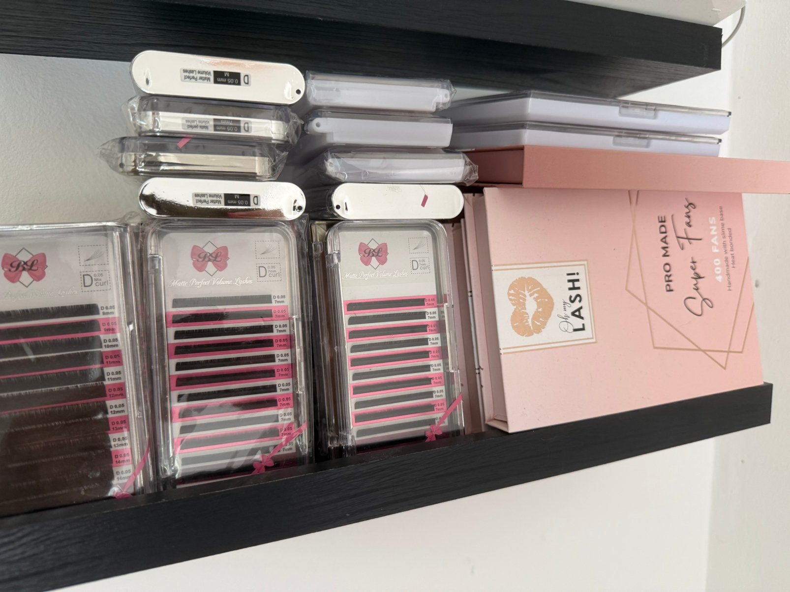 Wimperstyliste wimper spullen. - LEES OMSCHRIJVING!, Ophalen, Zo goed als nieuw, Zwart, Ogen