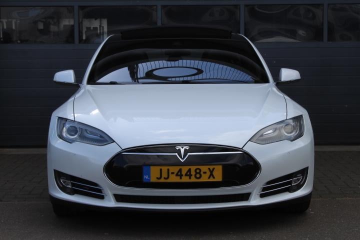 Tesla Model S 85D Performance 700pk Panoramadak, leder, 21 i, Gebruikt, Zwart, Model S, 2084 kg