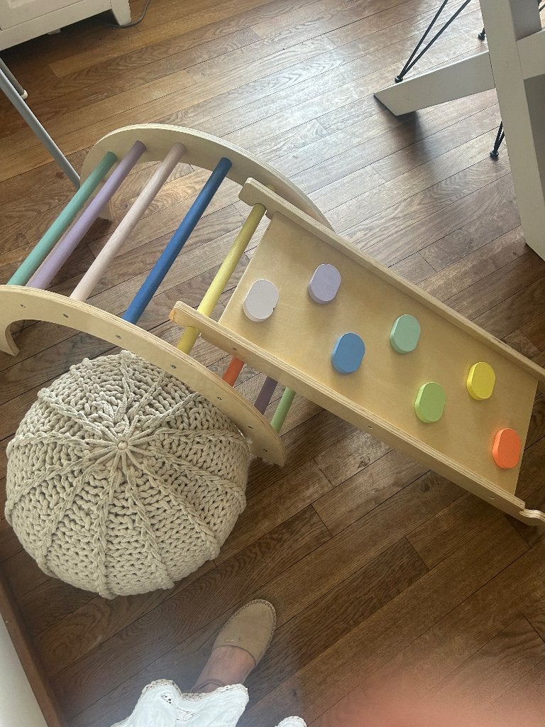 kids glijbaan, Kinderen en Baby's, Speelgoed | Buiten | Speeltoestellen, Ophalen, Gebruikt, Klimnet