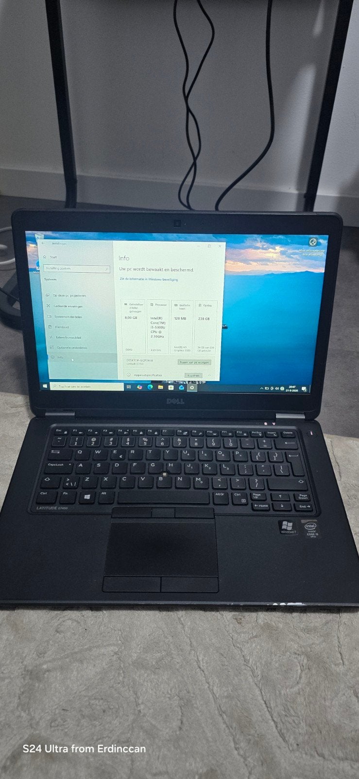 Dell Latitude E7450 Zakelijke laptop, Ophalen, 14 inch, 2 tot 3 Ghz