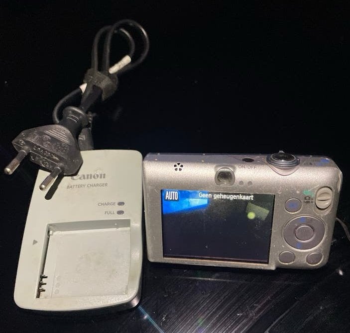 Canon Digital IXUS 95 IS Compactcamera met Oplader, Gebruikt, Canon, Oplader, Beeldstabilisatie